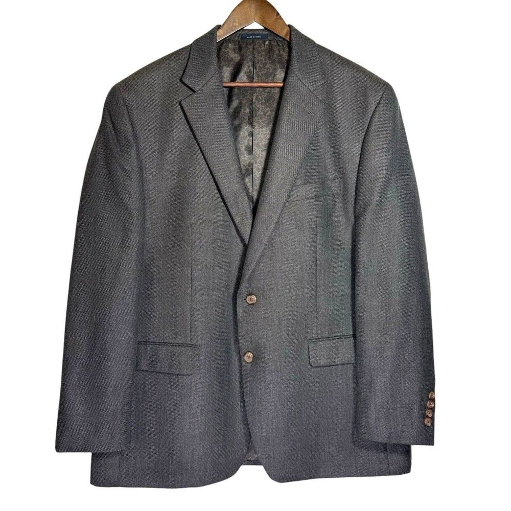 Ralph Lauren Silk‎ Wool Tweed Blazer | 46 R | Paisley Lined Sport Coat Jacket